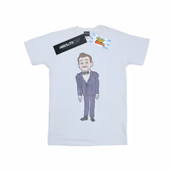 Disney Mens Toy Story 4 Benson Dummy Pose T-Shirt - L, White