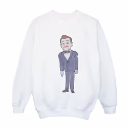 Disney Girls Toy Story 4 Benson Dummy Pose Sweatshirt - 9-11 Years, White