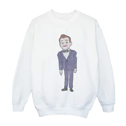 Disney Girls Toy Story 4 Benson Dummy Pose Sweatshirt - 9-11 Years, White