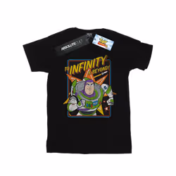 Disney Mens Toy Story 4 Buzz To Infinity T-Shirt - S, Black