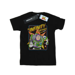 Disney Mens Toy Story 4 Buzz To Infinity T-Shirt - S, Black