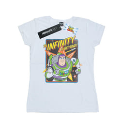 Disney Womens/Ladies Toy Story 4 Buzz To Infinity Cotton T-Shirt - XL, White