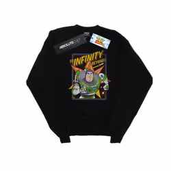 Disney Mens Toy Story 4 Buzz To Infinity Cotton Sweatshirt - XXL, Black