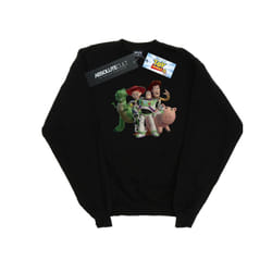 Disney Mens Toy Story 4 Group Sweatshirt - S, Black