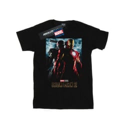Marvel Studios Mens Iron Man 2 Poster T-Shirt - XL, Black