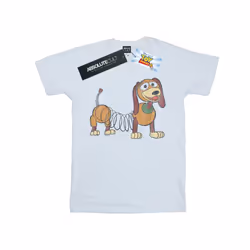 Disney Boys Toy Story 4 Slinky Pose T-Shirt - 9-11 Years, White