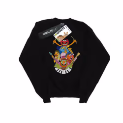 Disney Mens The Muppets Dr Teeth And The Electric Mayhem Sweatshirt - S, Black