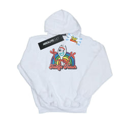 Disney Mens Toy Story 4 Forky Talkin' Trash Hoodie - XL, White
