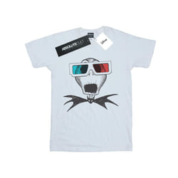 Disney Mens Nightmare Before Christmas Jack Skellington 3D Glasses T-Shirt - XXL, White