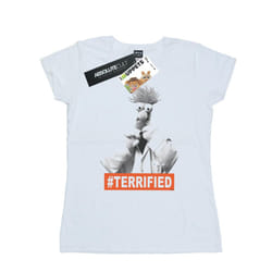 Disney Womens/Ladies The Muppets Beaker Terrified Cotton T-Shirt - XXL, White