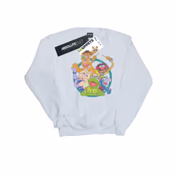 Disney Womens/Ladies The Muppets Group Circle Sweatshirt - M, White