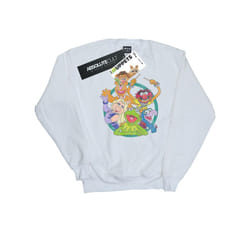 Disney Womens/Ladies The Muppets Group Circle Sweatshirt - XL, White