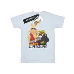 Disney Mens The Muppets Celebrity Supercouple T-Shirt - S, White
