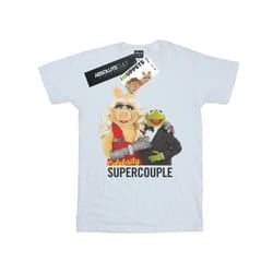 Disney Mens The Muppets Celebrity Supercouple T-Shirt - L, White