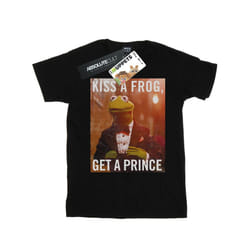 Disney Mens The Muppets Kiss A Frog Get A Prince T-Shirt - XL, Black