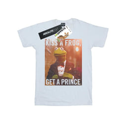 Disney Mens The Muppets Kiss A Frog Get A Prince T-Shirt - XXL, White