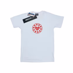 Marvel Mens Avengers Endgame I Love You 3000 Tony Stark Heart T-Shirt - XXL, White