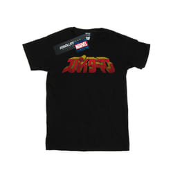Marvel Mens Spider-Man Japanese Logo T-Shirt - S, Black