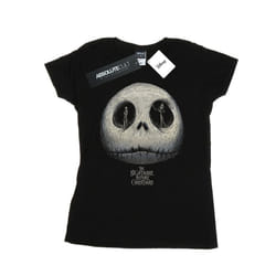 Disney Womens/Ladies Nightmare Before Christmas Jack's Eyes Cotton T-Shirt - XXL, Black