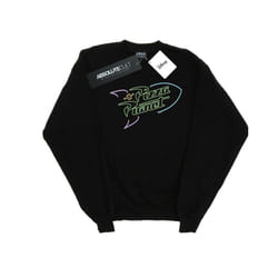 Disney Mens Toy Story Neon Pizza Planet Sweatshirt - XL, Black