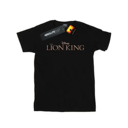 Disney Mens The Lion King Movie Logo T-Shirt - S, Black