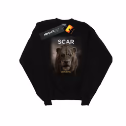 Disney Boys The Lion King Movie Scar Poster Sweatshirt - 9-11 Years, Black