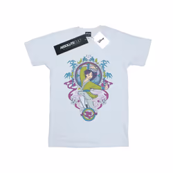 Disney Mens Mulan Ornamental T-Shirt - L, White