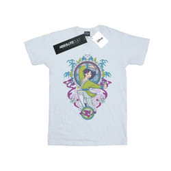 Disney Mens Mulan Ornamental T-Shirt - XL, White
