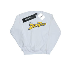 Disney Mens Duck Tales Logo Sweatshirt - S, White
