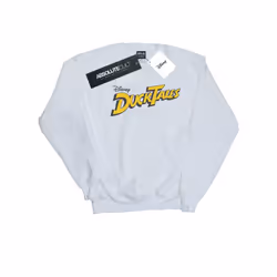 Disney Mens Duck Tales Logo Sweatshirt - XXL, White