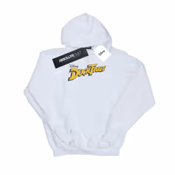 Disney Mens Duck Tales Logo Hoodie - XXL, White