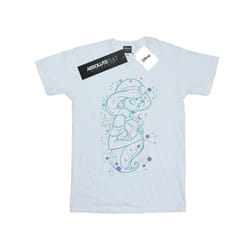 Disney Girls Aladdin Princess Jasmine Written In The Stars Cotton T-Shirt - 9-11 Years, White