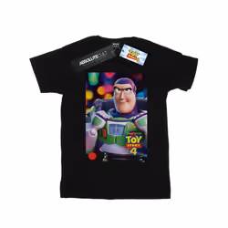 Disney Boys Toy Story 4 Buzz Lightyear Poster T-Shirt - 9-11 Years, Black