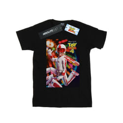 Disney Womens/Ladies Toy Story 4 Duke Caboom Poster Cotton Boyfriend T-Shirt - L, Black