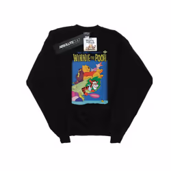 Disney Mens Winnie The Pooh Poster Sweatshirt - XXL, Black
