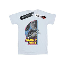 Star Wars Mens Fighter Force T-Shirt - L, White