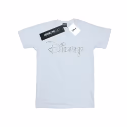Disney Mens Glacial Logo T-Shirt - S, White