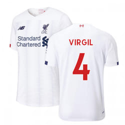 2019-2020 Liverpool Away Football Shirt (Virgil 4) - XL
