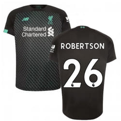2019-2020 Liverpool Third Football Shirt (Kids) (Robertson 26) - SB