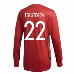 2020-2021 Germany Home Adidas Goalkeeper Shirt (Ter Stegen 22) - XXL