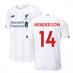 2019-2020 Liverpool Away Football Shirt (Henderson 14) - XXL