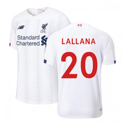 2019-2020 Liverpool Away Football Shirt (Lallana 20) - XXL