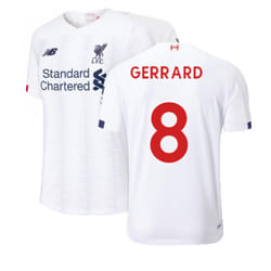 2019-2020 Liverpool Away Football Shirt (Gerrard 8) - XXL