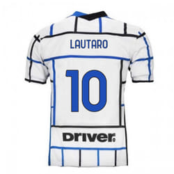 2020-2021 Inter Milan Away Nike Football Shirt (LAUTARO 10) - S