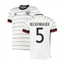 2020-2021 Germany Home Adidas Football Shirt (BECKENBAUER 5) - XS