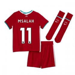 2020-2021 Liverpool Home Nike Little Boys Mini Kit (M.SALAH 11) - LB