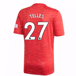 2020-2021 Man Utd Adidas Home Football Shirt (TELLES 27) - XXL