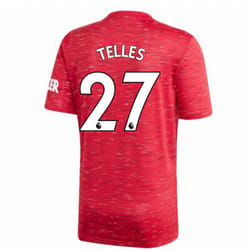 2020-2021 Man Utd Adidas Home Football Shirt (TELLES 27) - XXL