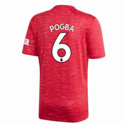 2020-2021 Man Utd Adidas Home Football Shirt (POGBA 6) - XXL