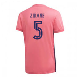 2020-2021 Real Madrid Adidas Away Football Shirt (ZIDANE 5) - XXL